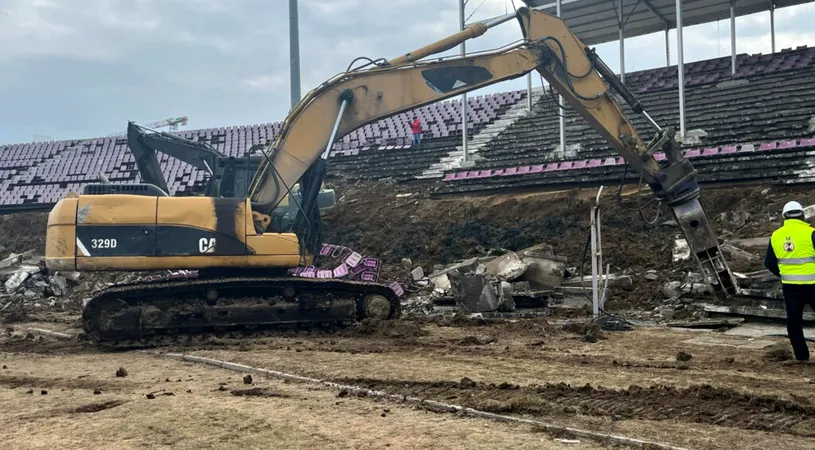 Dosar penal deschis pentru demolarea stadionului ”Dan Păltinișanu” ce poate avea implicații inclusiv la Reșița! Parchetul a ținut comunicatul la ”discreție” maximă! Poziția CJ Timiș