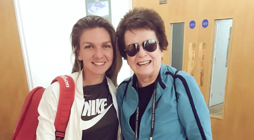 Mesajul postat pe X de legendara Billie Jean King despre Simona Halep. O urare pe măsura unei mari campioane