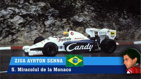 Ziua Ayrton Senna. Episodul 5: Miracolul de la Monaco. "Se simțea că e în altă ligă"