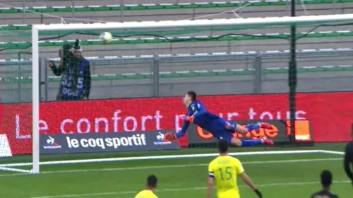 FOTO & VIDEO | Ce gol a încasat Tătărușanu! Portarul lui Nantes, simplu spectator la o super execuție. Mingea s-a oprit aproape de vinclu