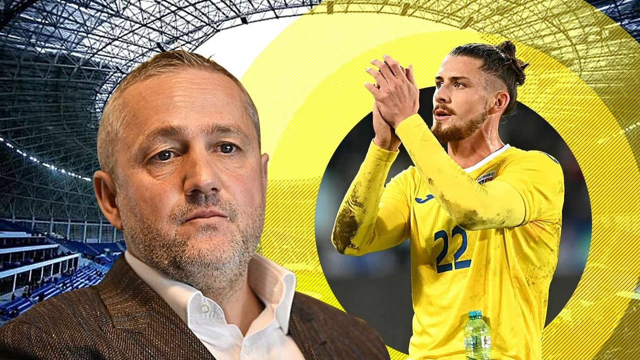 Cum a refuzat Mihai Rotaru de două ori „mina de aur” Radu Drăgușin! Universitatea Craiova l-a primit „pe tavă”, dar patronul s-a zgârcit pentru două sume ridicole, în comparație cu cea de transfer la Tottenham. EXCLUSIV