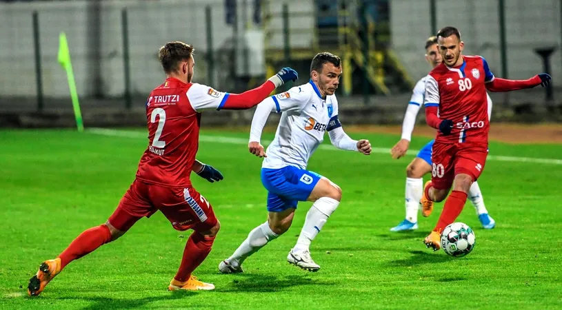 FC Botoșani - CS U Craiova 0-0, în etapa a 11-a din Liga 1 | Corneliu Papură, un singur punct la revenirea pe banca oltenilor