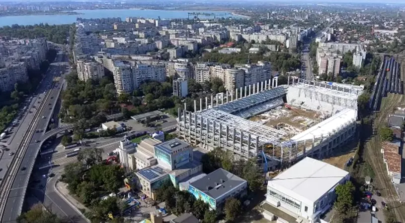 VIDEO | Stadiul lucrărilor la noul stadion al Rapidului: șantierul pare a fi părăsit. Cum arată arenele Steaua și Arcul de Triumf