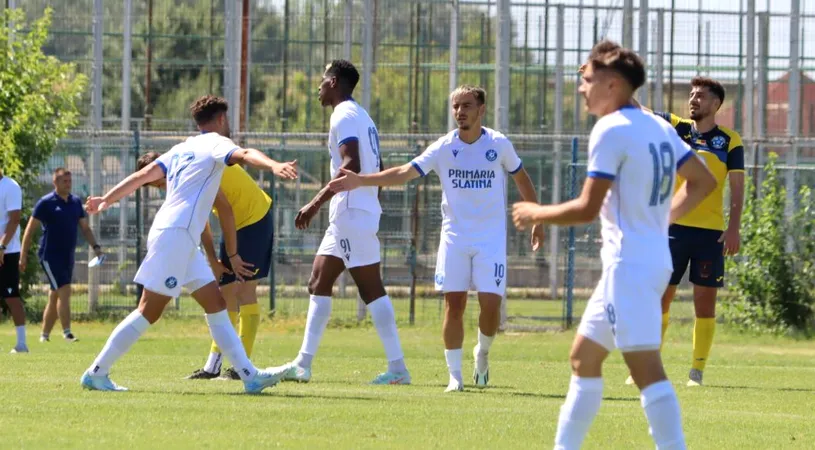 CSM Slatina nu a avut milă de Viitorul Dăești, căreia i-a marcat gol după gol! Claudiu Niculescu are în probe un ”nou Jorgan Gele”