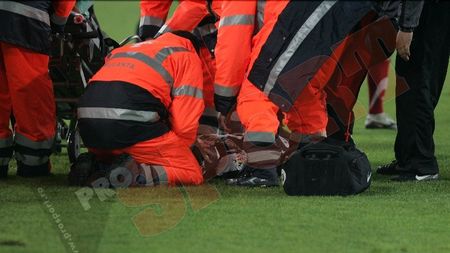 Gestul emoționant făcut de Rus la finalul meciului "U" Cluj - Dinamo, după ce i-a băgat în spital pe Grecu și Mendy