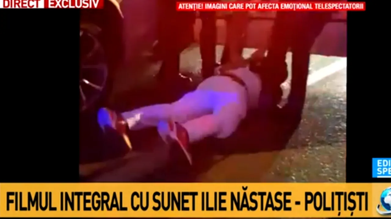 VIDEO | Filmul integral al încătușării lui Ilie Năstase! Dialogul purtat cu polițiștii și reacția lui 