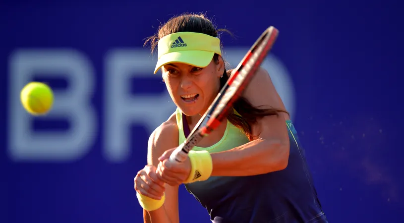 FOTO | A ieșit soarele pentru Sorana: Cîrstea își regăsește ritmul pe zgura de la București și câștigă primul meci WTA din 2015
