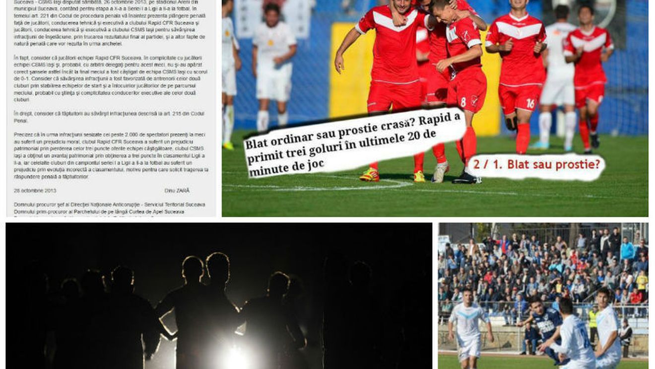 CONTROVERSĂ‚ | Cinci partide dubioase în care a fost implicată prima echipă anchetată în mod oficial pentru blaturi. "Suntem noi vinovați că joacă alții la pariuri meciurile noastre?"