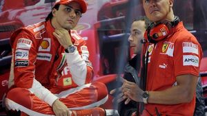 Michael Schumacher l-a vizitat pe Massa la spital