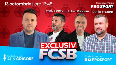 EXCLUSIV FCSB, azi de la 16:45. Marius Baciu, în direct cu suporterii: orice întrebare ai, azi primești răspunsul!