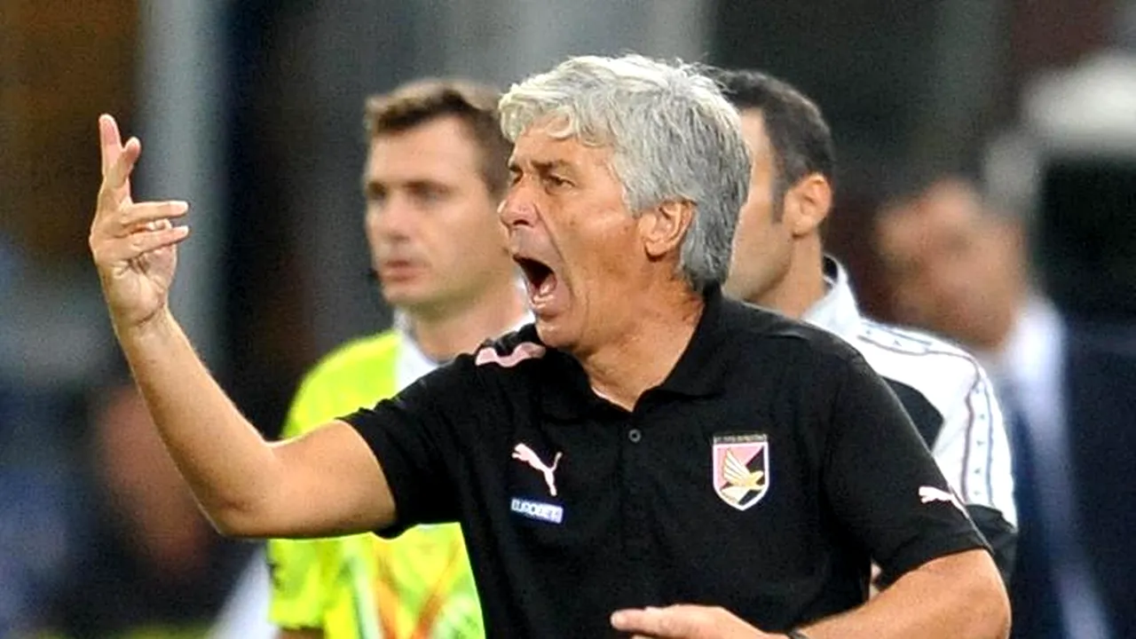 Gasperini rechemat la Palermo la trei săptămâni după ce a fost demis!