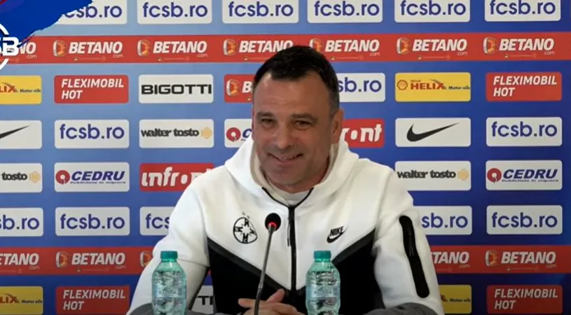 Toni Petrea știe care e strategia lui Laurențiu Reghecampf! Ce spune antrenorul FCSB înaintea derby-ului cu Universitatea Craiova: „Ne vom saluta și nimic mai mult”