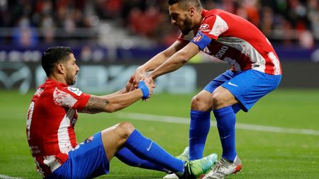 Atletico Madrid - Getafe, 7 goluri într-un meci nebun! Luis Suarez, schimbat după ce a ratat un penalty!