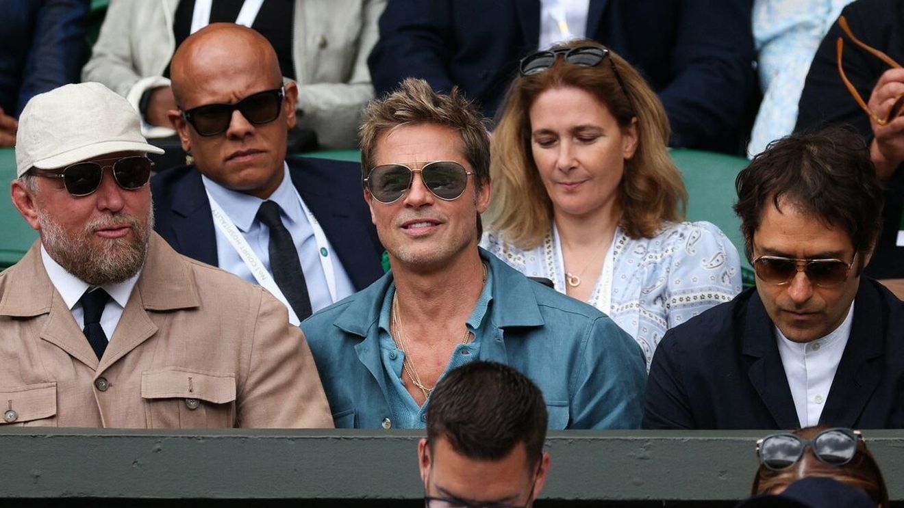 Brad Pitt a apărut la finala Novak Djokovic - Carlos Alcaraz de la Wimbledon și a făcut senzație în tribune: „Doamne, are 59 de ani!" Cu cine a ținut actorul american | FOTO & VIDEO