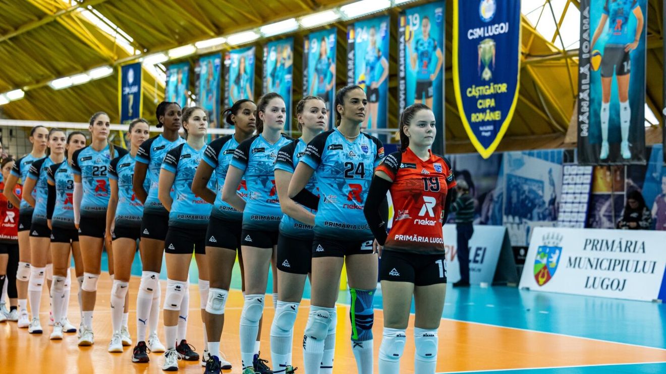 Galop de sănătate pentru CSM Lugoj la returul cu Selmy Brno. Româncele merg mai departe în Challenge Cup
