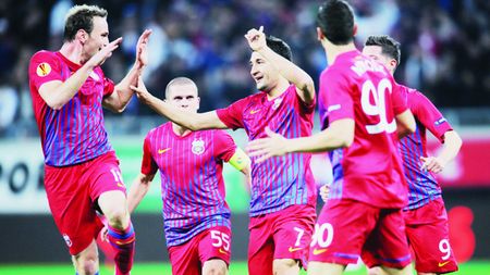 Steaua joacă pentru România!** 'TOȚI românii vor ține cu noi în meciul cu Schalke! Vrem să le facem un cadou frumos'