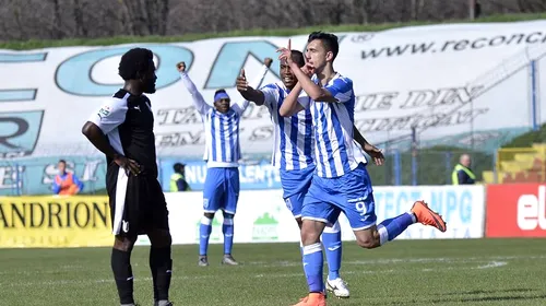 Oltenii au defilat în fața unei echipe care a jucat o repriză întreagă în 9 oameni: CS U Craiova – FC Voluntari 3-0!