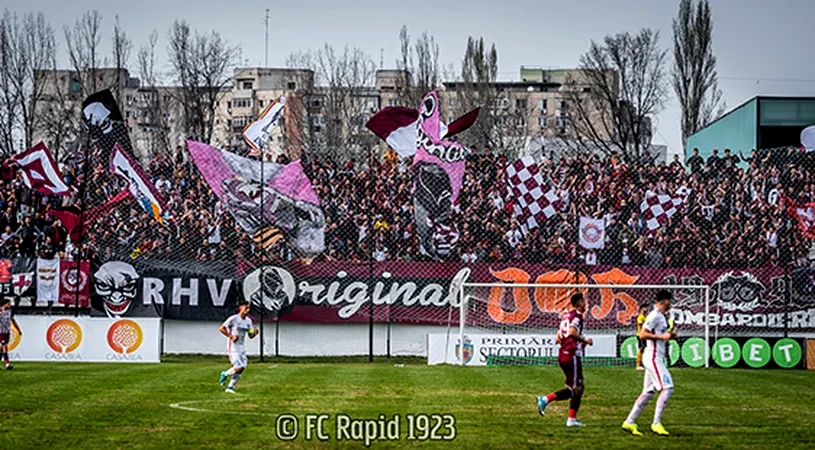 Daniel Pancu, după victoria Rapidului cu FCSB II: 