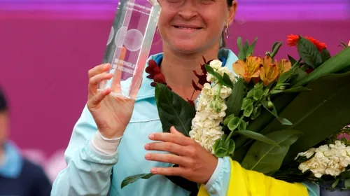 Alexandra Dulgheru a câștigat din nou turneul de la Varșovia!