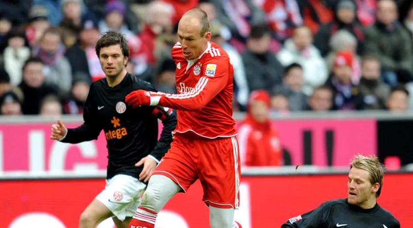 Coșmar pentru Bayern:** Robben va lipsi și în returul cu ManU
