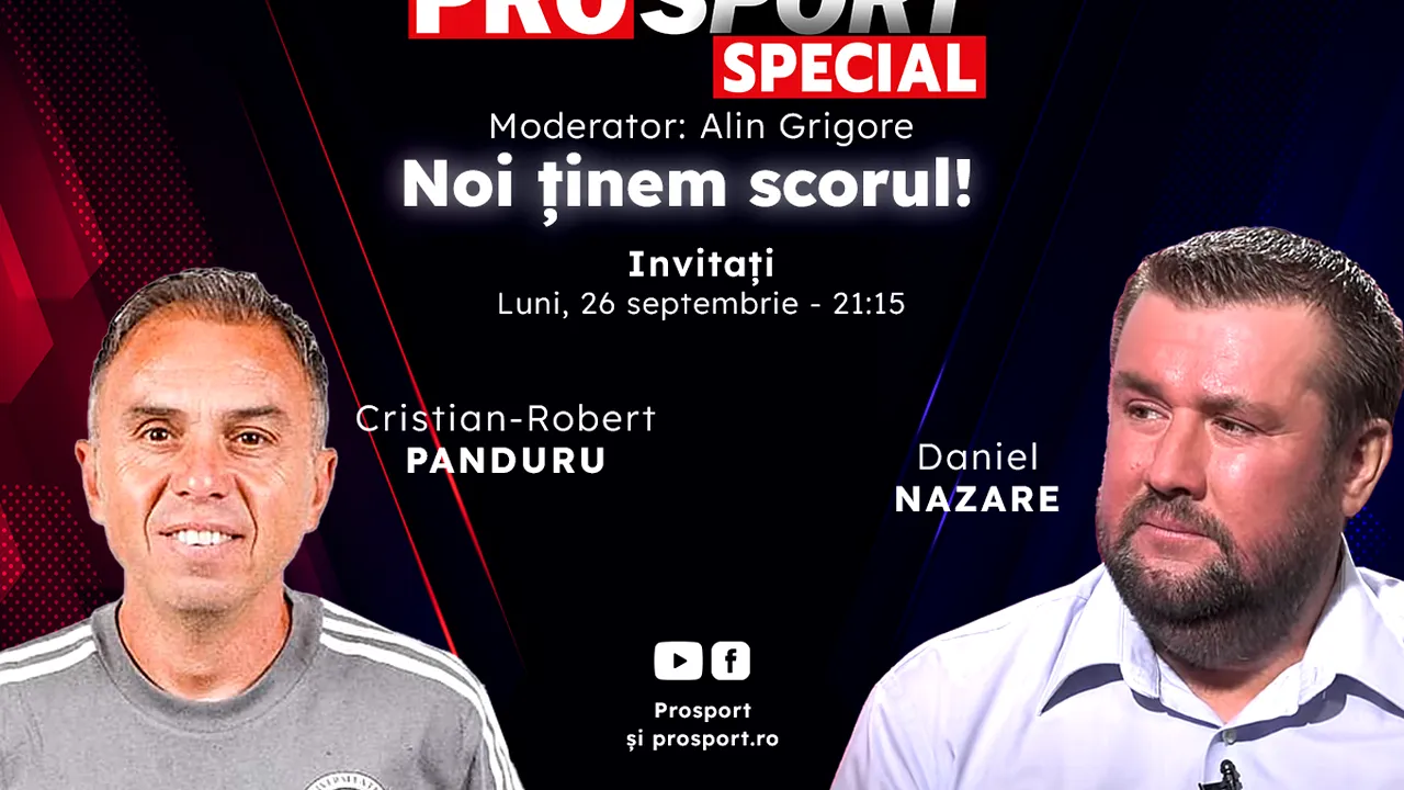 România întâlnește Bosnia și Herțegovina, în Liga Națiunilor, iar noi comentăm împreună la ProSport Special cu Cristian-Robert Panduru și Daniel Nazare!