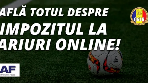 (P) Totul despre impozitul la pariuri online. Cei mai mulți pariorii nu cunosc adevărul