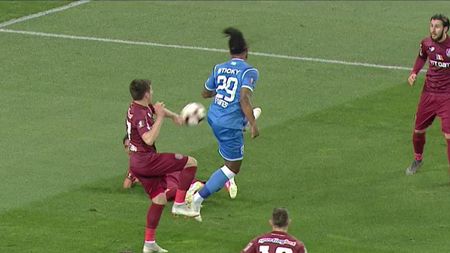 Cea mai controversată fază din Craiova - CFR a fost tranșată categoric de Ion Crăciunescu: "E penalty! Avea ambele mâini în față"