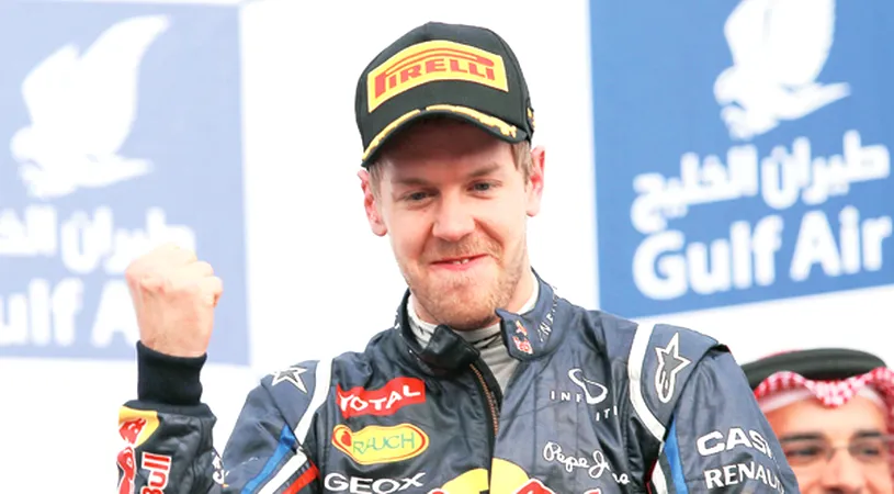 Vettel sparge gheața!** Campionul mondial en-titre a făcut o cursă perfectă în Bahrain