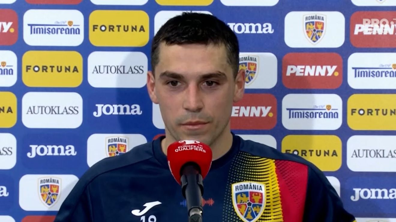 Nicolae Stanciu a dezvăluit motivul pentru care nu a îngenuncheat înaintea partidei Anglia - România: „Mi se pare normal să fac acest lucru!”
