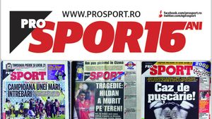 ProSport împlinește 16 ani! Retrospectiva celor mai importante momente care au ținut prima pagină, din 1997 până azi