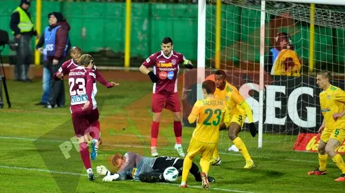 5-0 la dinți rupți!** Vaslui – CFR 0-0!** Cadu a ratat un penalty! Campioana a rezistat o repriză cu doi oameni mai puțin pe teren