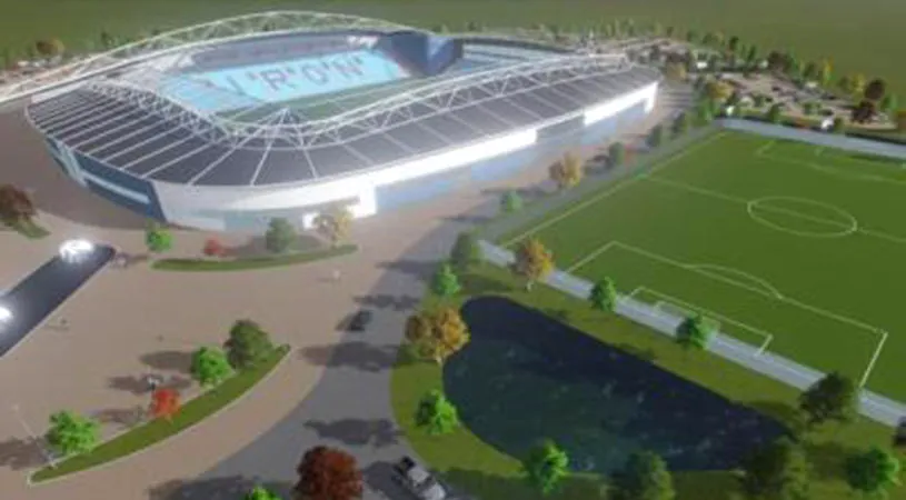 OFICIAL | Proiect fabulos pentru o echipă din liga a treia: stadion de senzație, plus un întreg complex de milioane de euro. FOTO