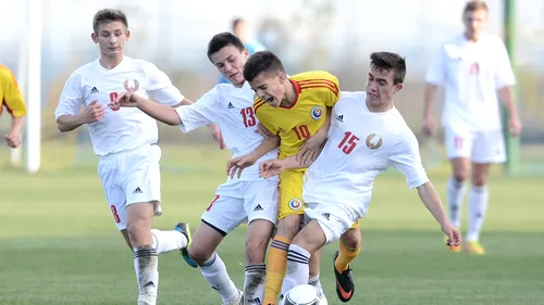 Primul meci oficial, primul eșec. Naționala U17 a debutat cu stângul în grupa de calificare la Turul de Elită, 1-2 cu Cehia. Indicațiile lui Răducioiu: 