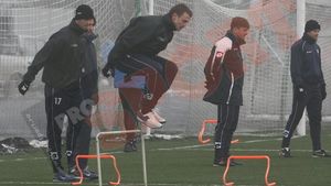 FOTO** Ghionea, la primul antrenament cu Poli! VEZI ce a declarat