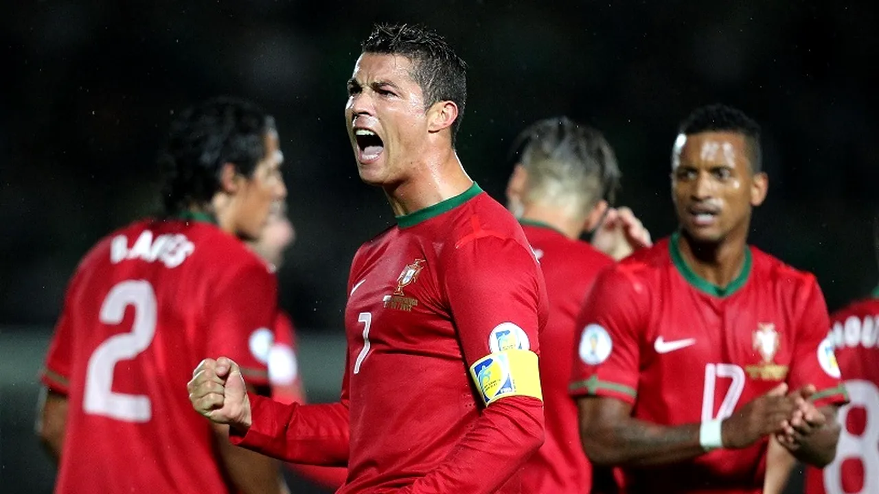 Cristiano Ronaldo a modificat din nou statistica: starul portughez a reușit un hat-trick contra Armeniei