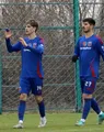 Steaua, fără milă în amicalul cu CSM Alexandria. Spaniolii Gualda și Rubio au marcat cinci goluri