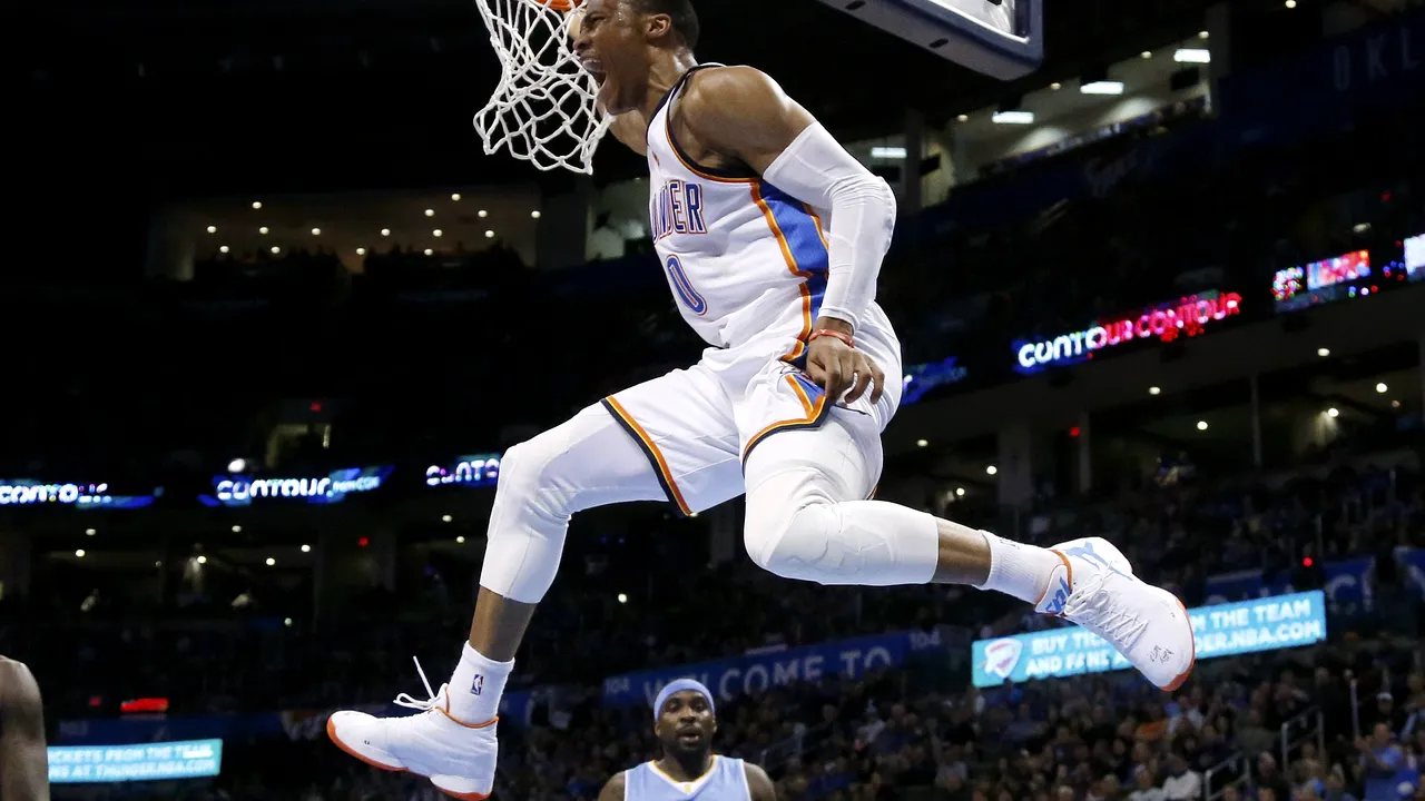 Russell Westbrook a înscris 58 de puncte într-un meci și totuși echipa lui, Oklahoma City Thunder, a pierdut! 