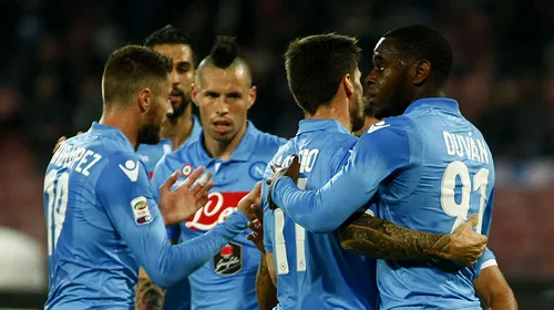 Napoli a învins-o fără probleme pe Parma: Zapata și Mertens au marcat pentru echipa pregătită de Rafa Benitez