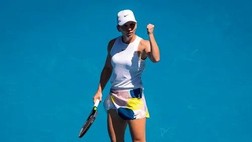 Halep, explozie de bucurie la primul meci câștigat după 6 luni de pauză! „Simona a revenit pe drumul victorios!” VIDEO