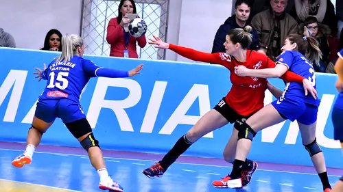 Mai greu în cupele europene! Măgura Cisnădie a pierdut la o diferență de 5 goluri manșa tur cu Zvezda Zvenigorod, în turul 3 preliminar al Cupei EHF