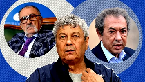 Tridentul devastator Ion Țiriac – Nicolae Badea – Mircea Lucescu va transforma Dinamo în super-puterea Superligii! Mitică Dragomir e convins că trioul va fi imbatabil: ”Au făcut miliarde”