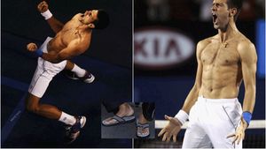 FOTO COPLEȘITOR | O imagine care a făcut înconjurul lumii. Cum arătau picioarele lui Djokovic după o finală de 6 ore la Melbourne