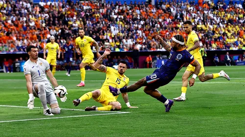 Eroul Florin Niță, gafă importantă la execuția lui Gakpo: cum a luat gol România în meciul cu Olanda din optimile EURO!