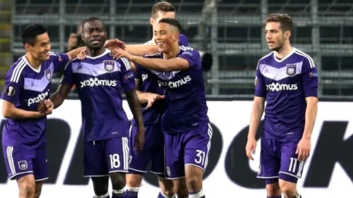 Doi fotbaliști de la Anderlecht, în echipa ideală a turului sferturilor de finală din Europa League