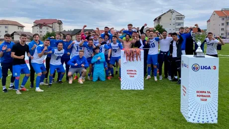 Unirea Dej are siglă nouă după ce a promovat în Liga 2, una prin care celebrează inclusiv centenarul clubului | FOTO