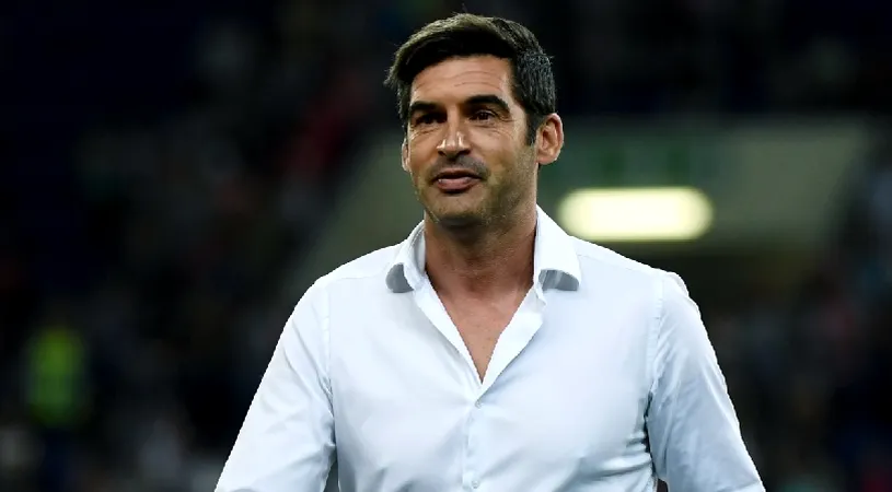 FOTO | Primele cuvinte ale noului antrenor al clubului AS Roma. Paulo Fonseca: 