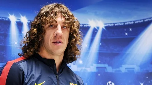 Carles Puyol nu va juca în meciul dintre FC Barcelona și Athletic Bilbao