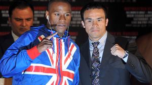 Mayweather și Marquez** se întâlnesc pe 19 septembrie!