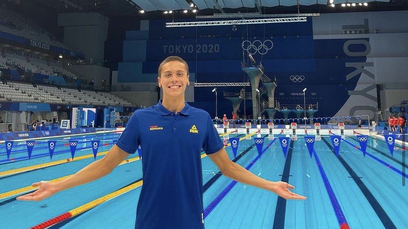 Patru dintr-o lovitură: David Popovici a câștigat aurul la 50, 100, 200 și 400 de metri liber!