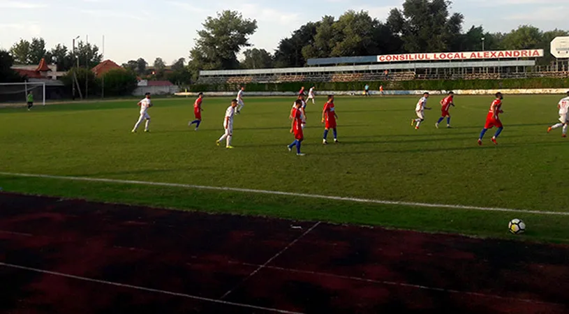 Alexandria, cu o nouă denumire, a debutat cu o remiză în noul sezon, cu satelitul Hermannstadt-ului